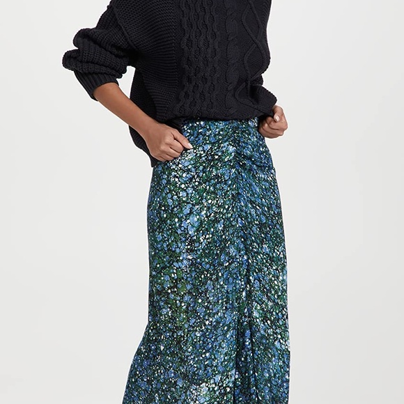 Free People Dream Cable Crew Sweater in Black NWT Small - Picture 5 of 14